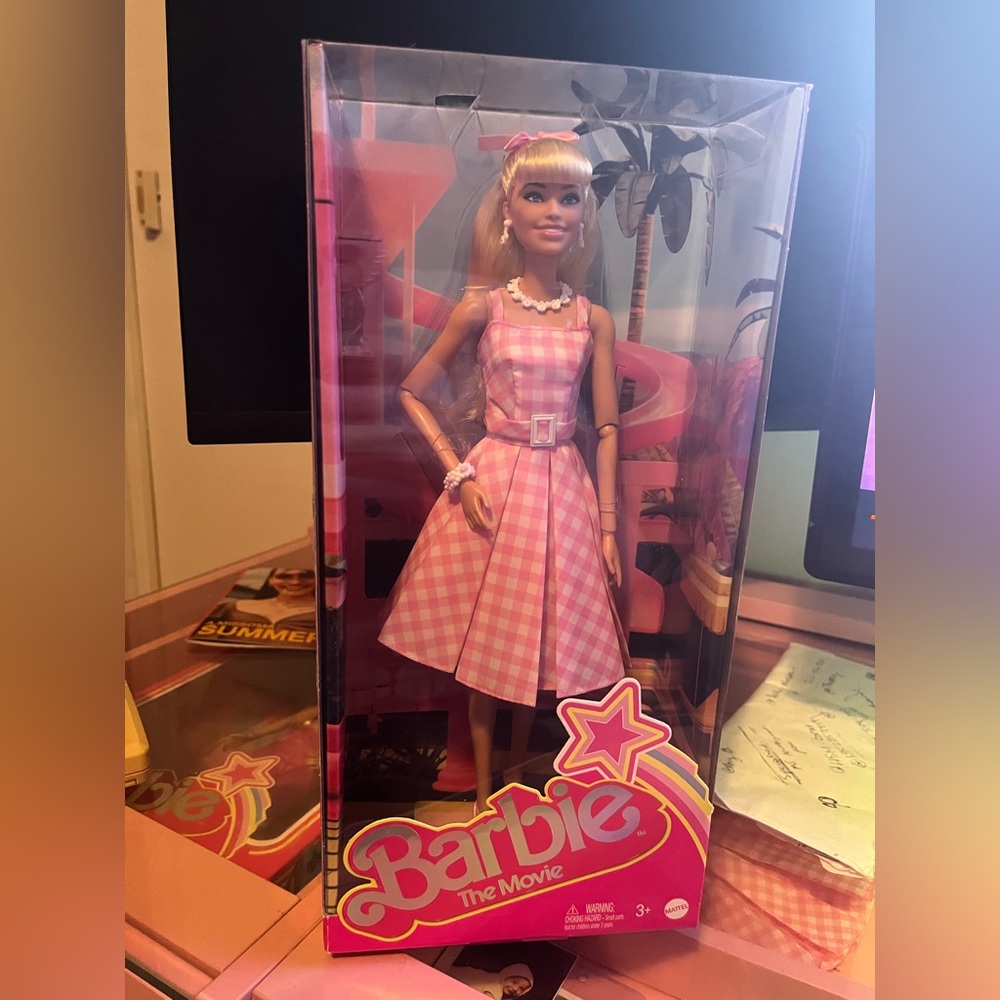 NIB movie gingham doll